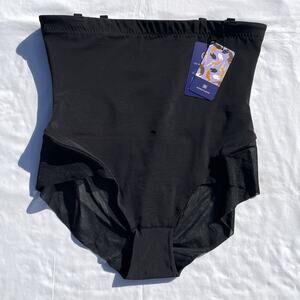 Honeylove Superpower Brief Plus 1X Black Shapewear Panties